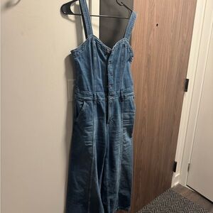 GAP Blue Denim Jumpsuit